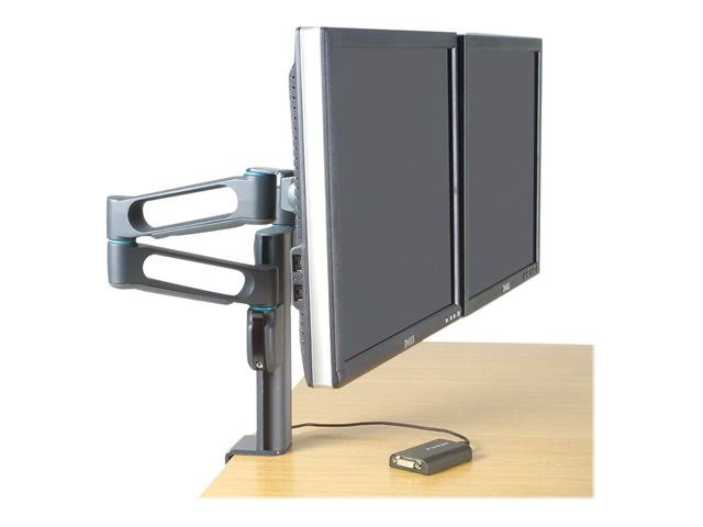 Charcoal Dual Monitor Arm W788