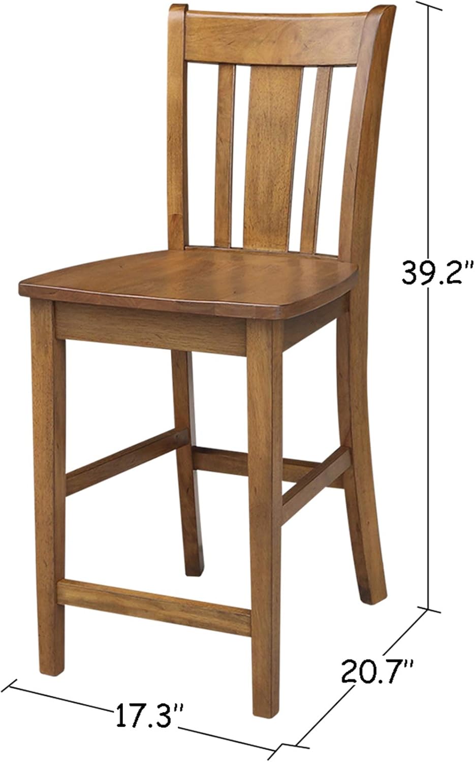 Pecan Barstool A83950
