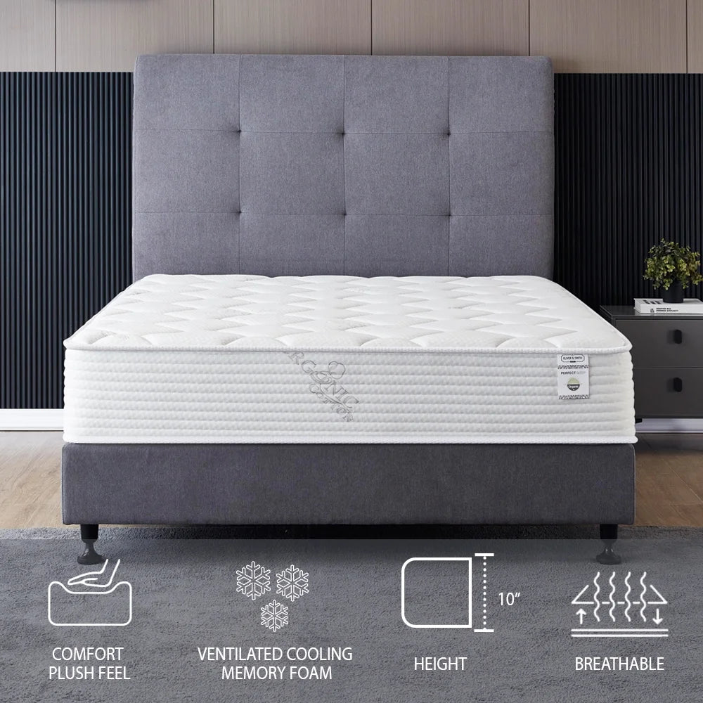 Full Size 8-Inch Memory Foam & Spring Hybrid Mattress L982
