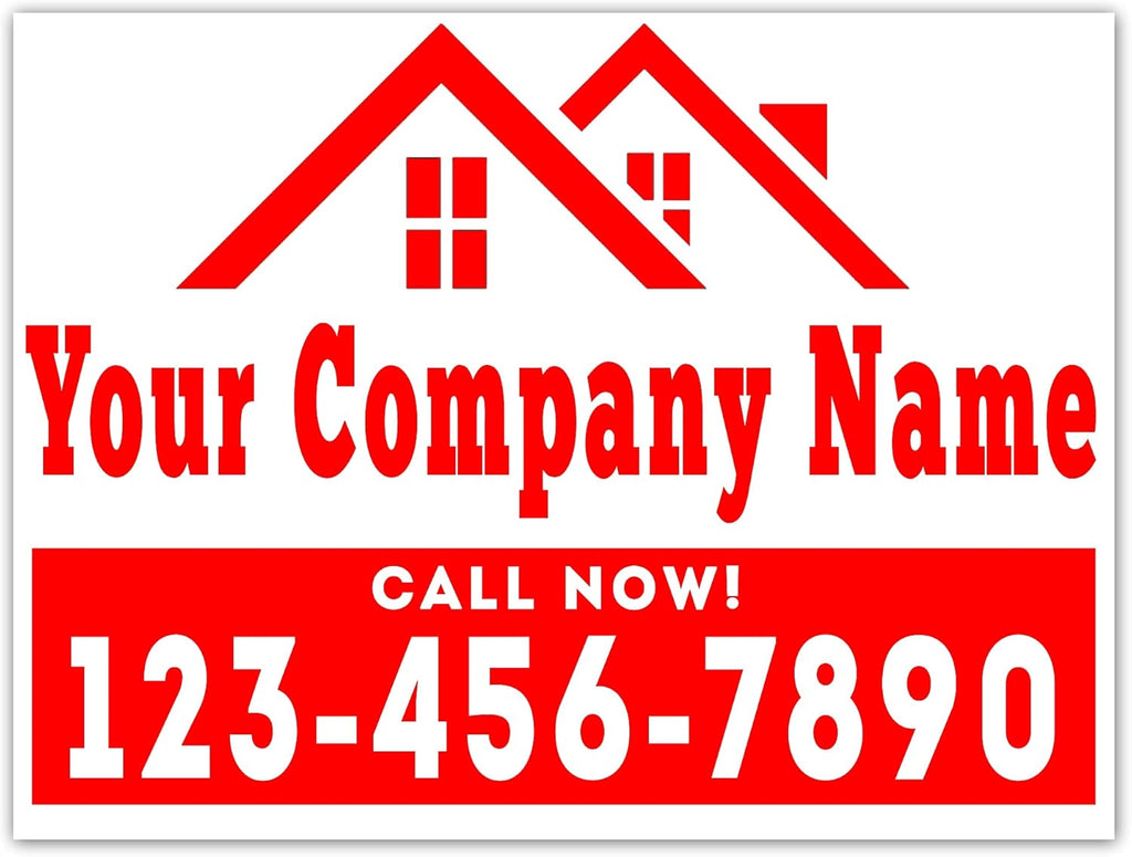 24x18 Double-Sided Waterproof Plastic Bandit Signs I18551
