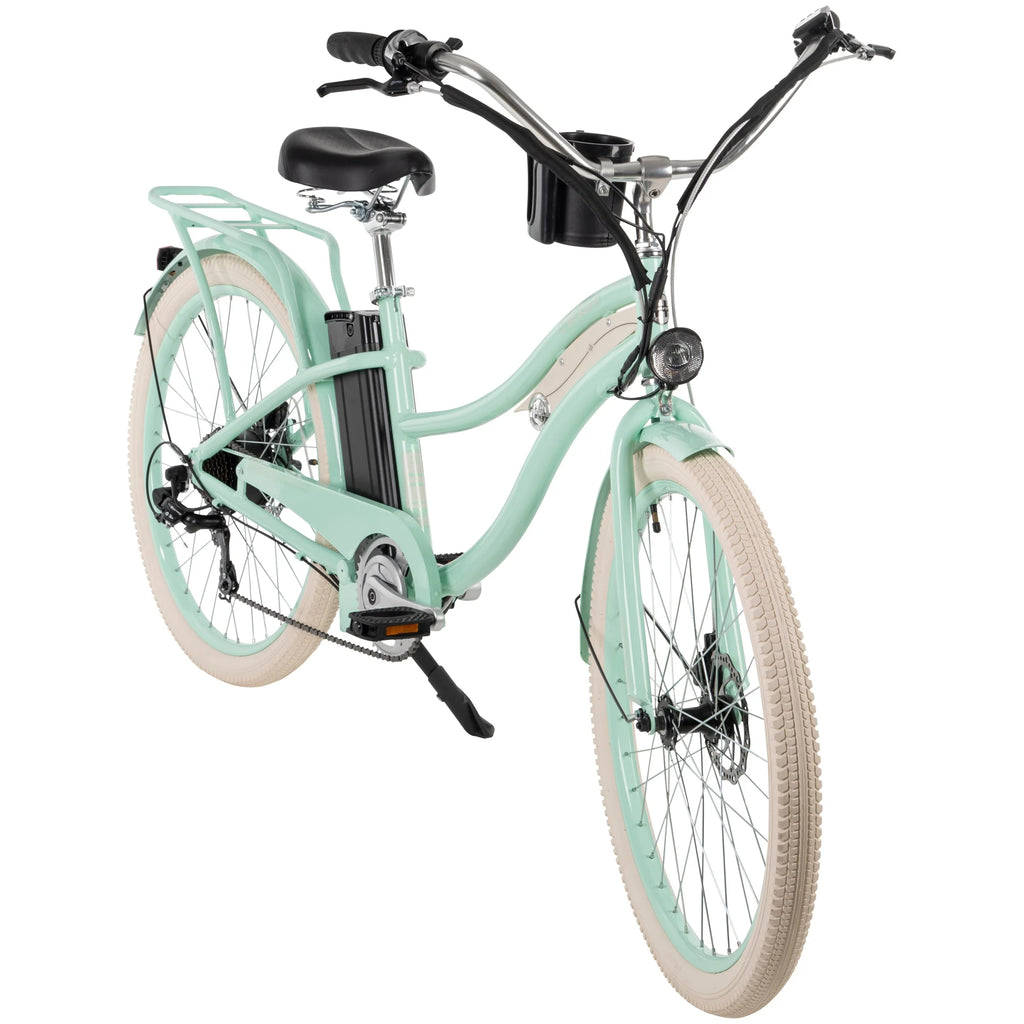 26-in 7-Spd Electric Cruiser Bike Q888740