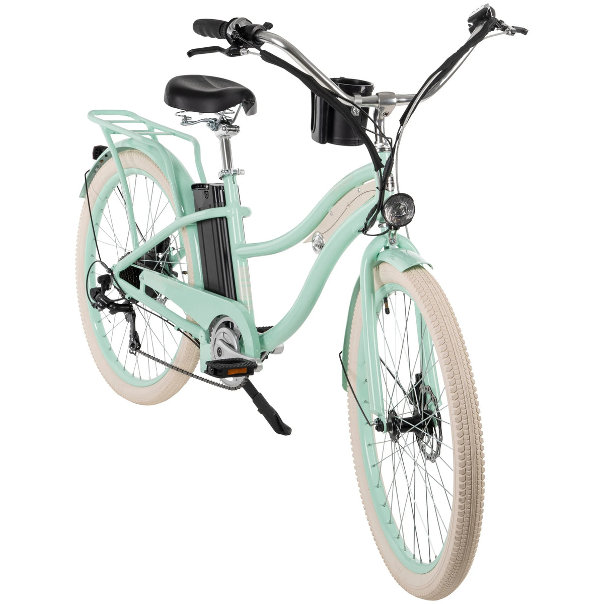 26-in 7-Spd Electric Cruiser Bike Q888740