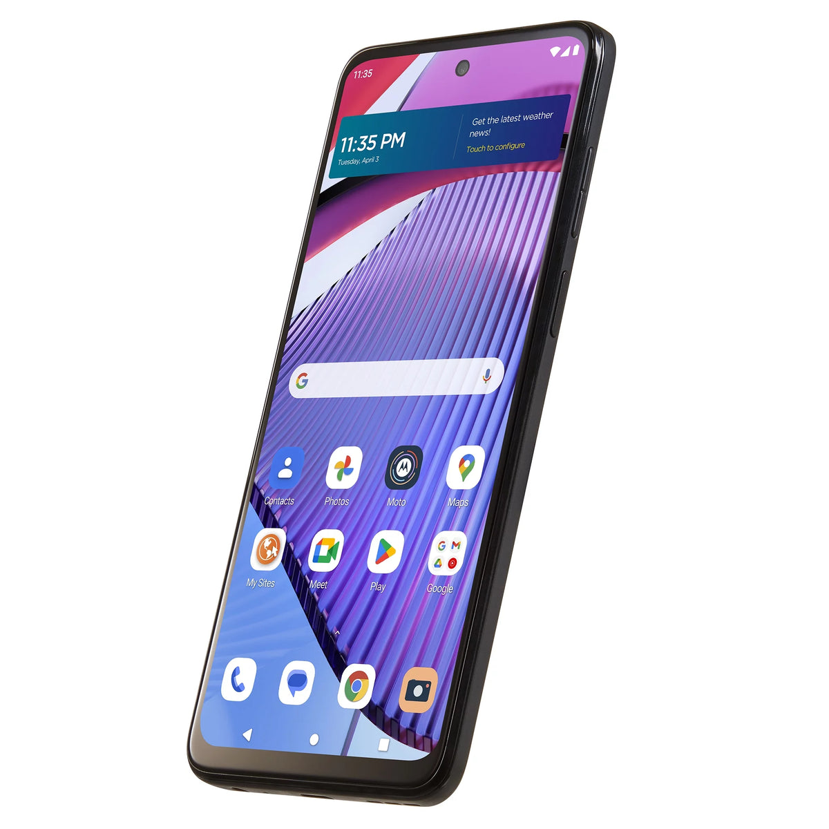 Black 128GB 4GB RAM Prepaid Smartphone V972419