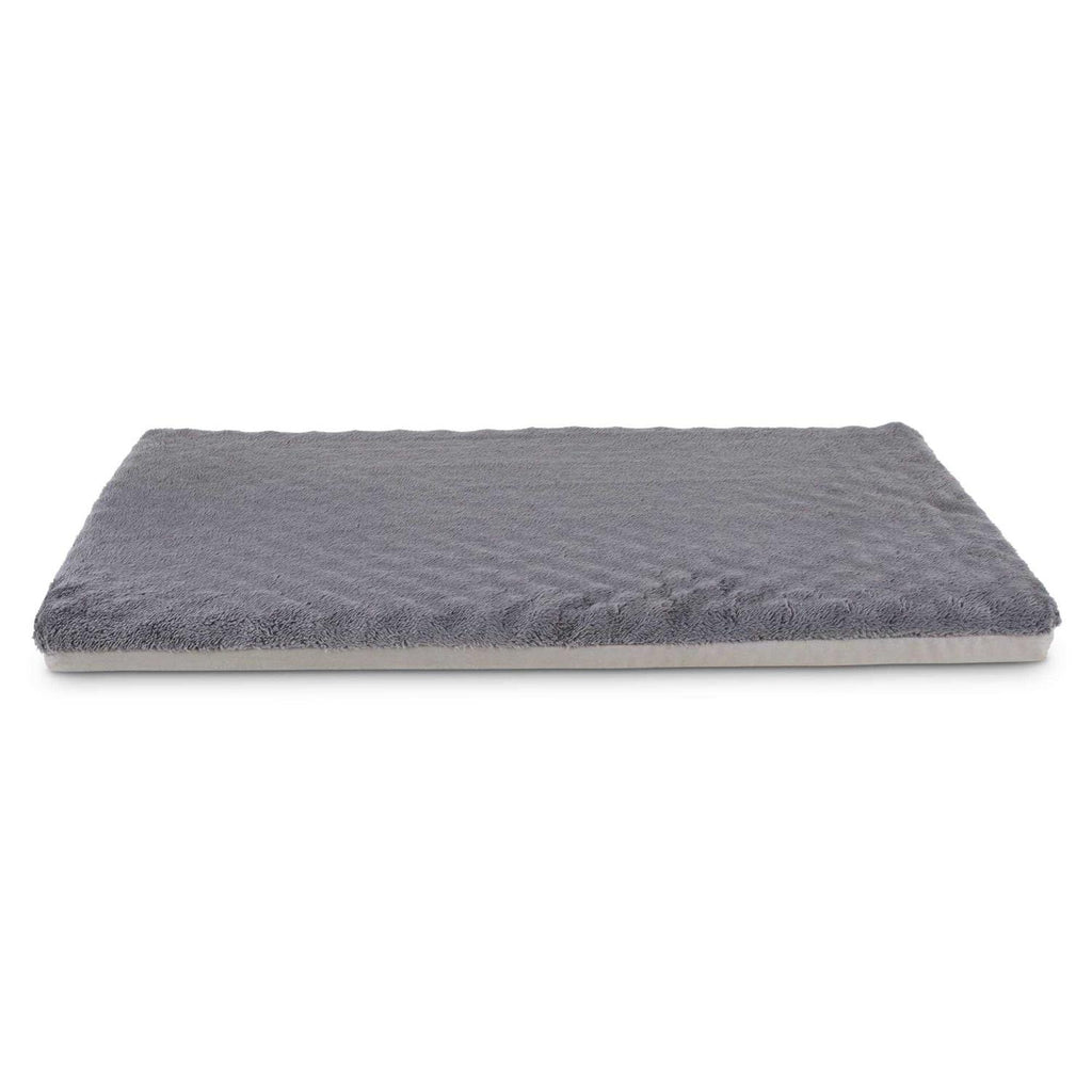 Dark Grey Foam Dog Crate Mat and Pet Bed U945529