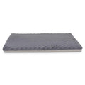 Dark Grey Foam Dog Crate Mat and Pet Bed U945529