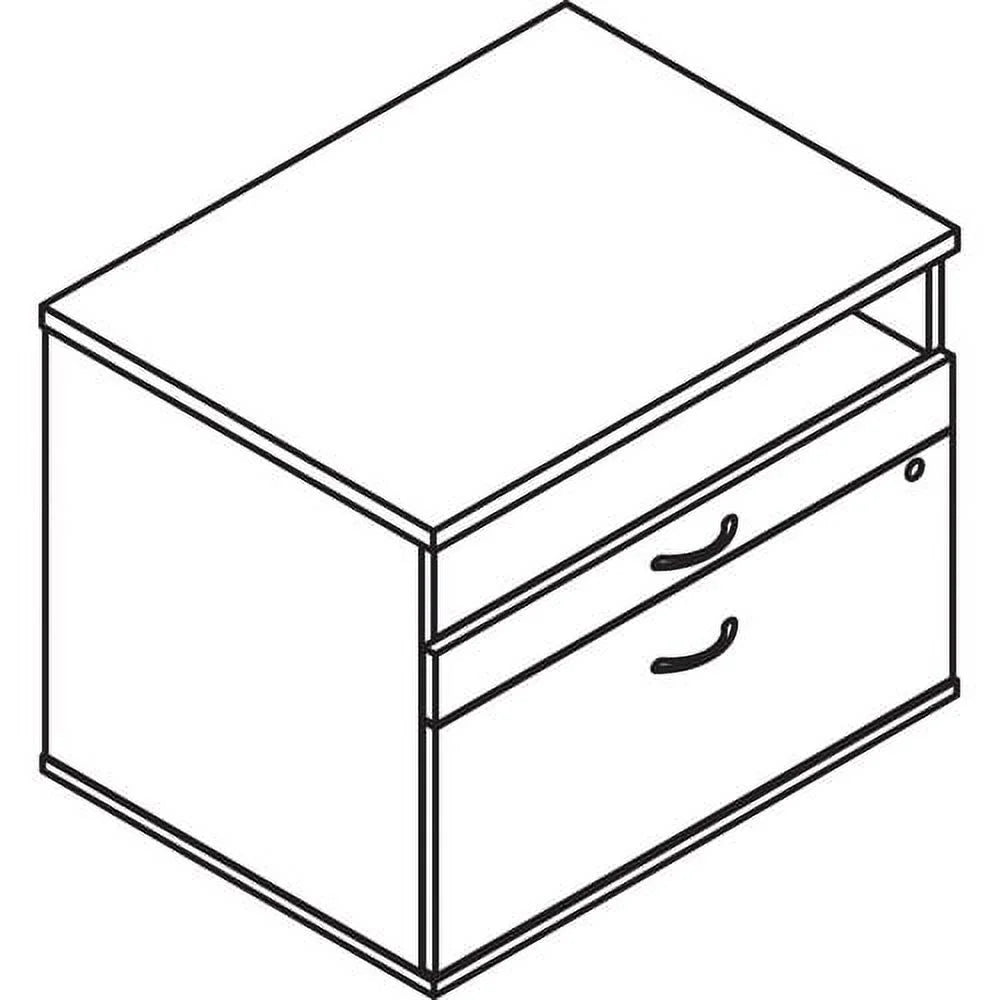 Charcoal Laminate 2 Drawer Credenza K936109