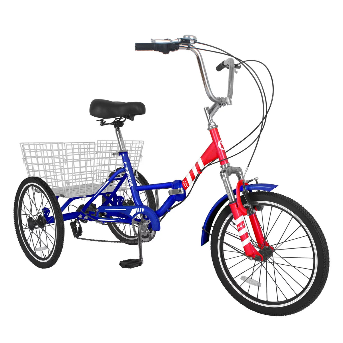 20 Inch 7-Speed Folding Tricycle O821