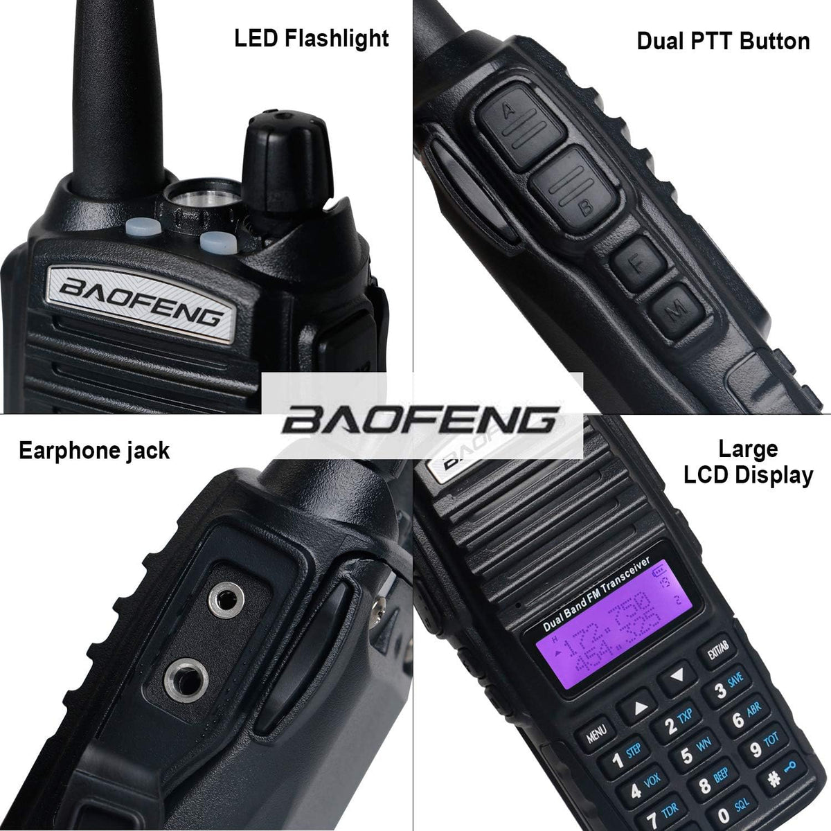 2 Way Radio 5 Pack Black V981968