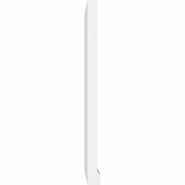 36x22W x 22x22H PVC Gable Vent with Brickmould M60396